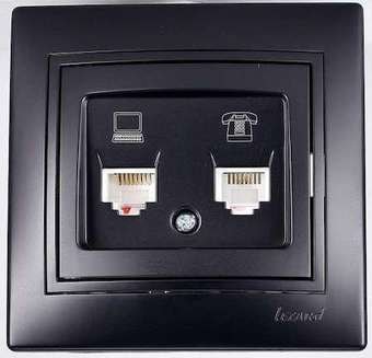 Розетка Lezard Mira 701-4242-143
