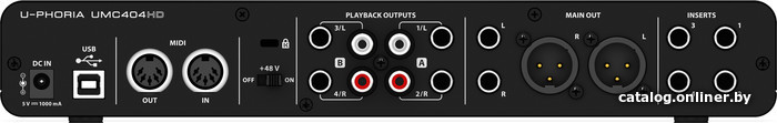 Аудиоинтерфейс BEHRINGER U-Phoria UMC404HD