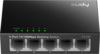 Неуправляемый коммутатор Cudy FS105 3.0