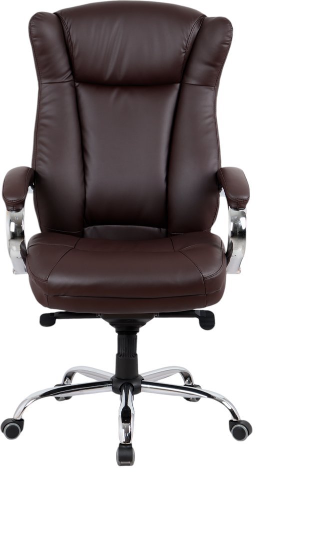 Офисное кресло King Style SHL-7-2 Hildi PU Chrome (темно-коричневый)