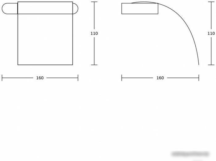 Держатель для туалетной бумаги Gross Aqua Space GA18233
