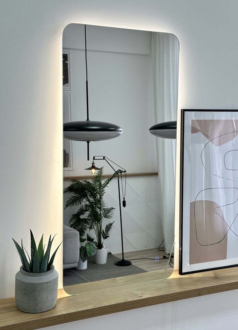 Зеркало с подсветкой eMZe 45x77 LED.45.77.4K LED (с подсветкой)
