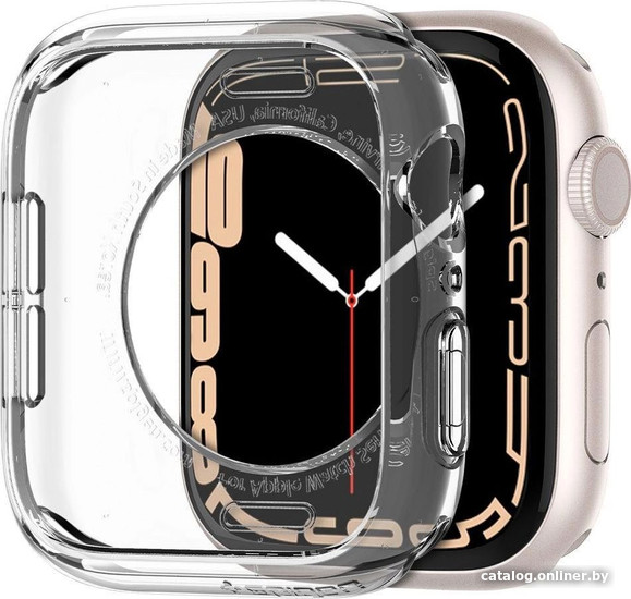 Чехол Spigen Liquid Crystal для Apple Watch (41/40 мм) ACS04195 (прозрачный)