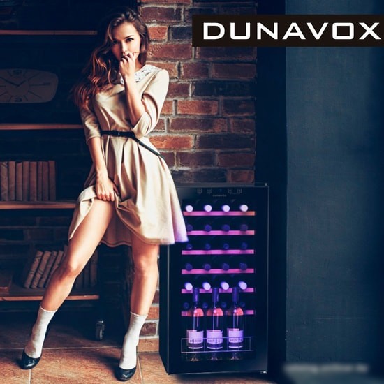 Винный шкаф Dunavox DXFH-28.88