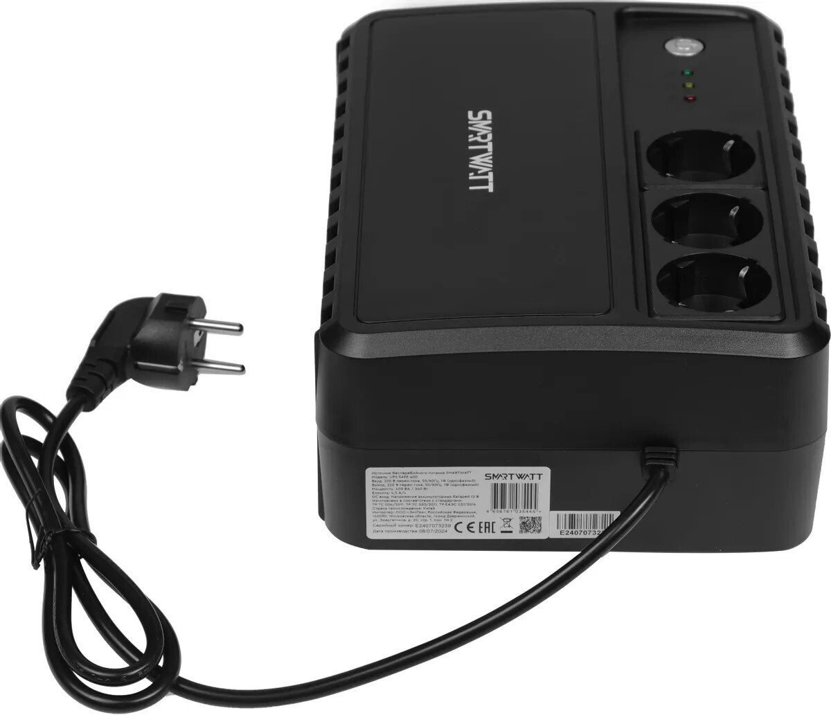 Источник бесперебойного питания SmartWatt UPS Safe 400