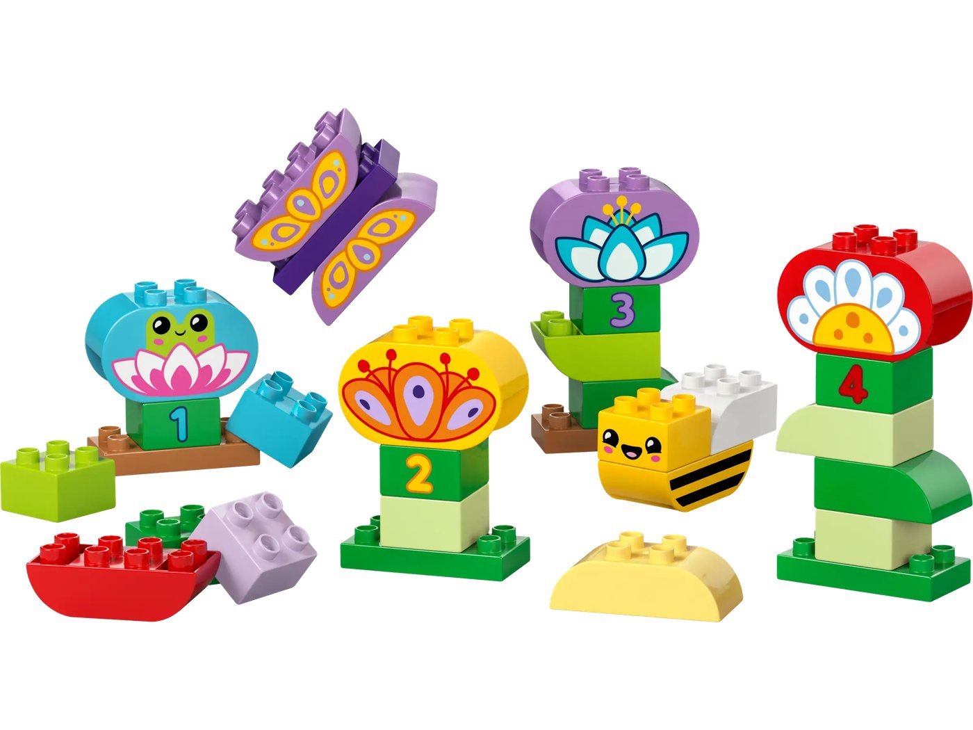 Конструктор LEGO Duplo Креативный цветочный сад 10444