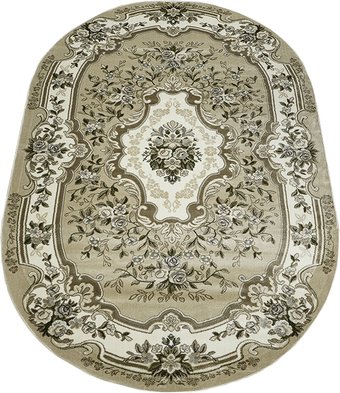 Ковер для жилой комнаты БелКа Круиз Овал 22414 29766 (2.5x3.5)