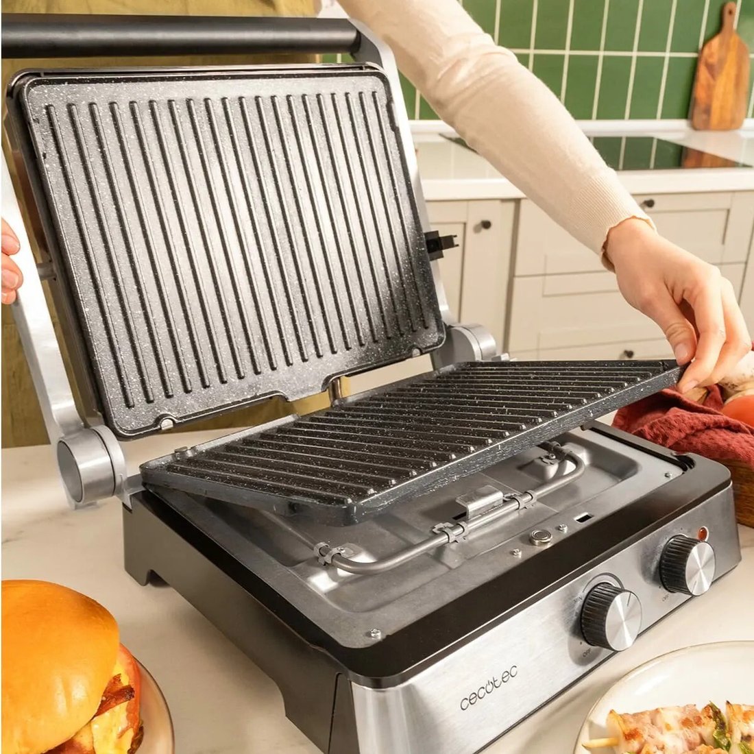 Электрогриль Cecotec Rock'nGrill Blaze 2968