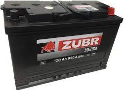 Автомобильный аккумулятор Zubr R+ (120 А·ч)