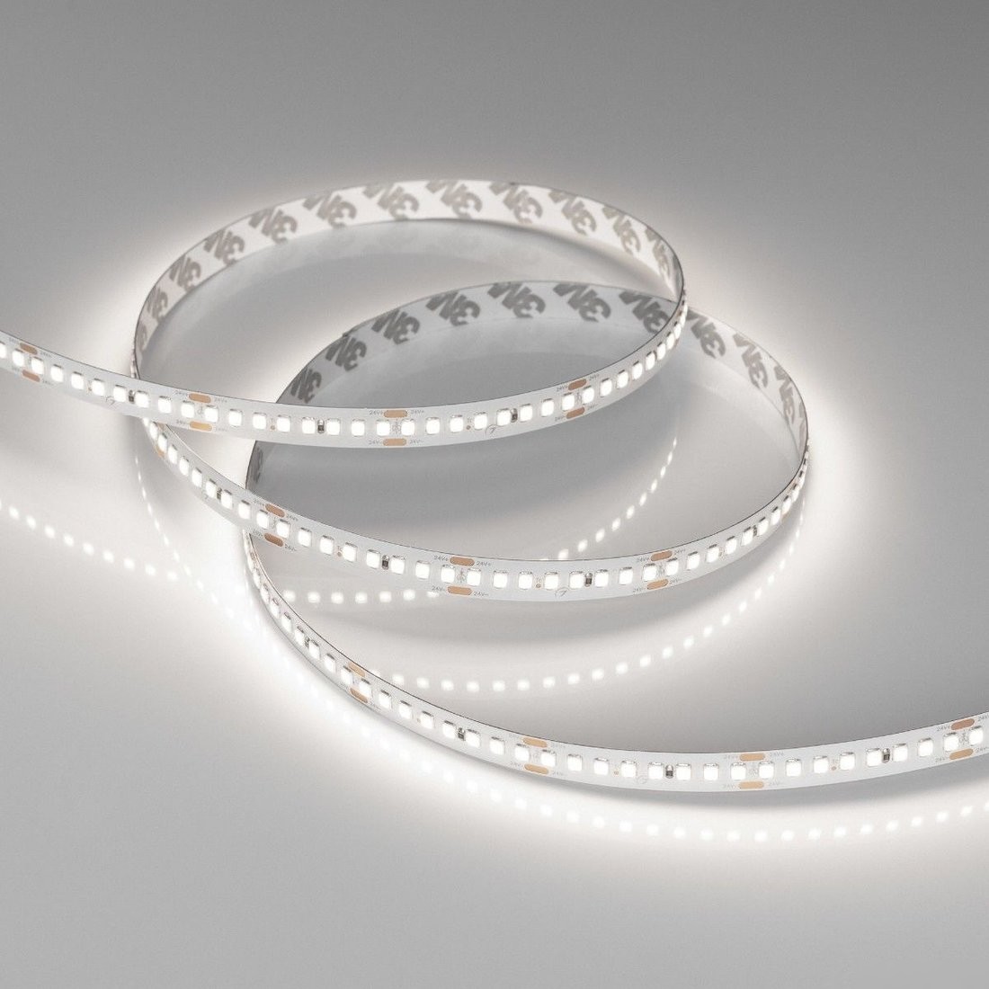 Светодиодная лента Arlight 17.6W/m 192LED/m 2835SMD дневной белый 5M RT-A192-10mm 24V Day5000 038743