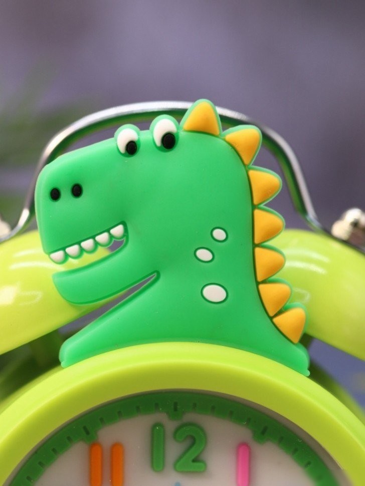 Настольные часы ILikeGift Cute dinosaur 2110F-02 (зеленый)