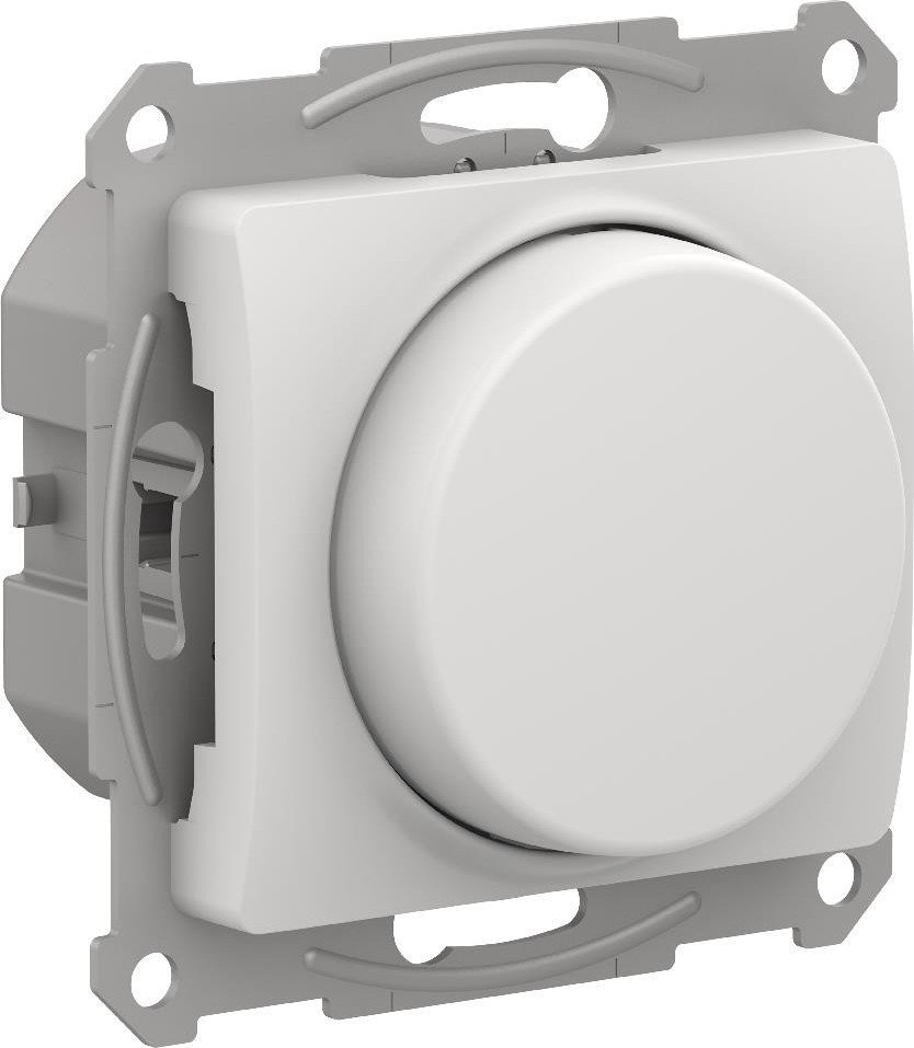 Светорегулятор (диммер) Systeme Electric Glossa GSL000123 (белый) Светорегулятор (диммер) Systeme Electric Glossa GSL000123 (белый)