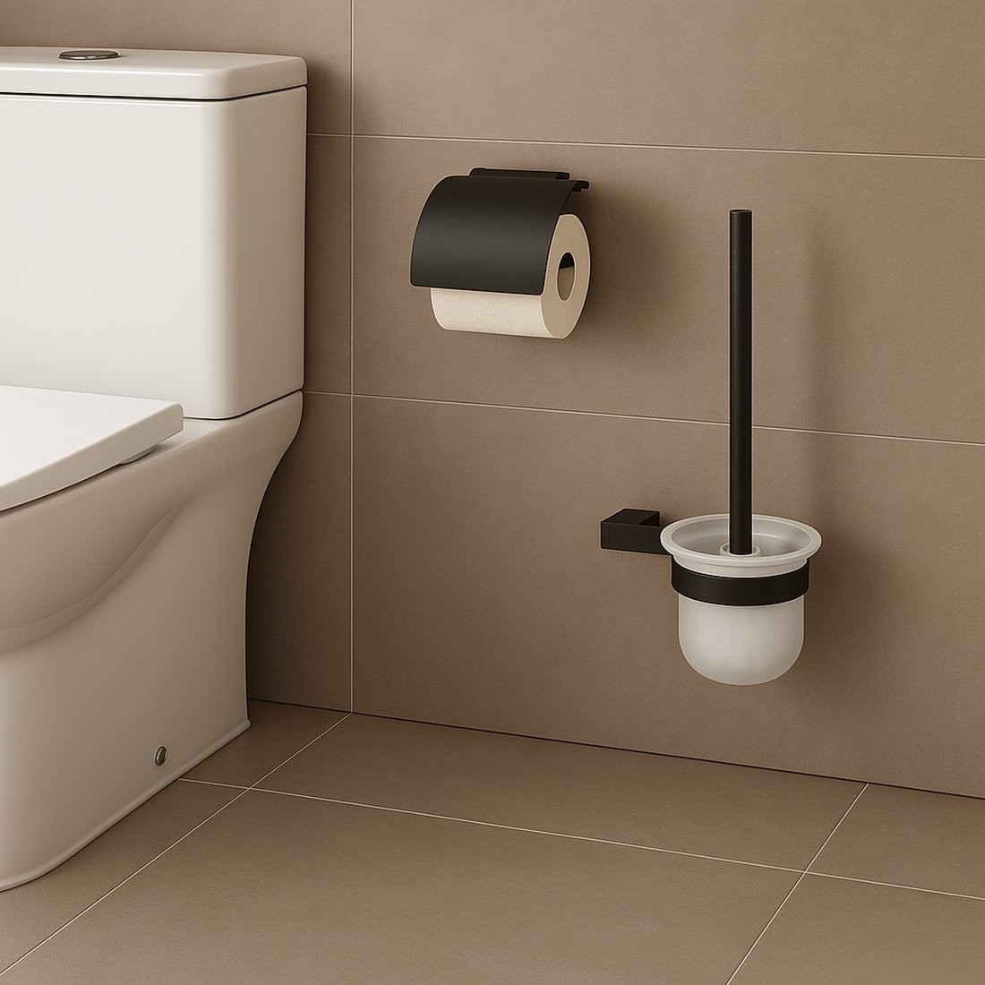 Держатель для туалетной бумаги Lauter 21SH110А2 (Matt Black)