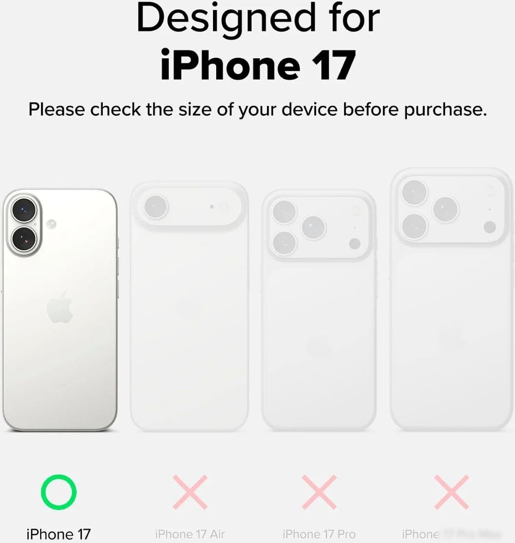 Чехол для телефона Ringke Fusion X для iPhone 17 Camo Black
