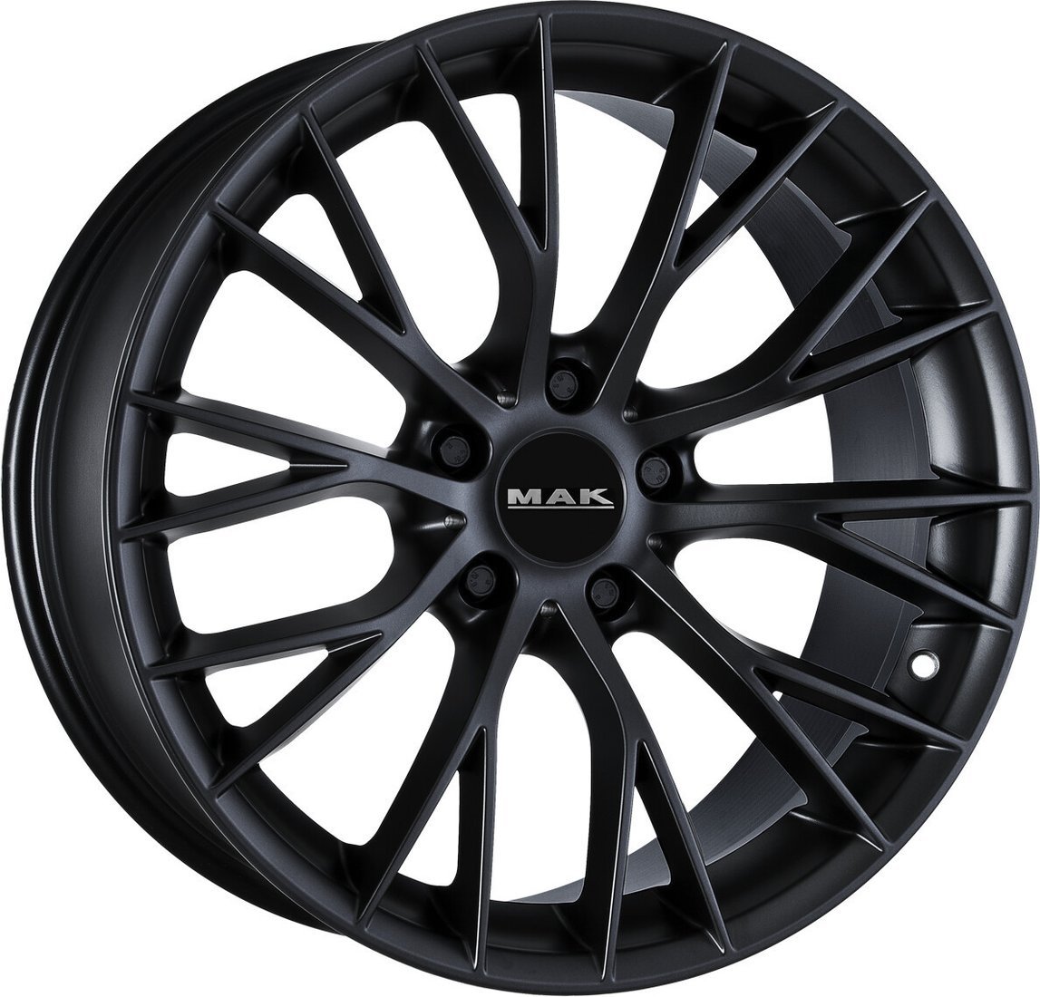 Литые диски MAK Munchen 18x8" 5x108мм DIA 63.4мм ET 42мм Matt Black