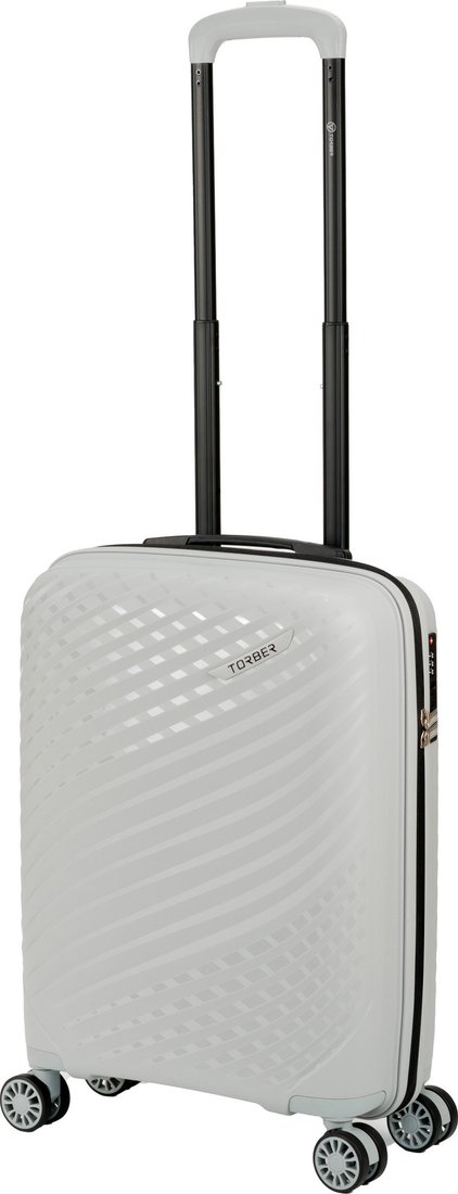 Чемодан-спиннер Torber Селигер T2601SS (серый)