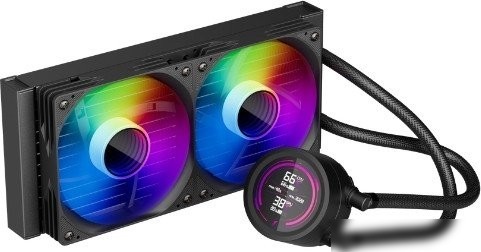 Система жидкостного охлаждения для процессора 1stPlayer TS4 240 (черный)