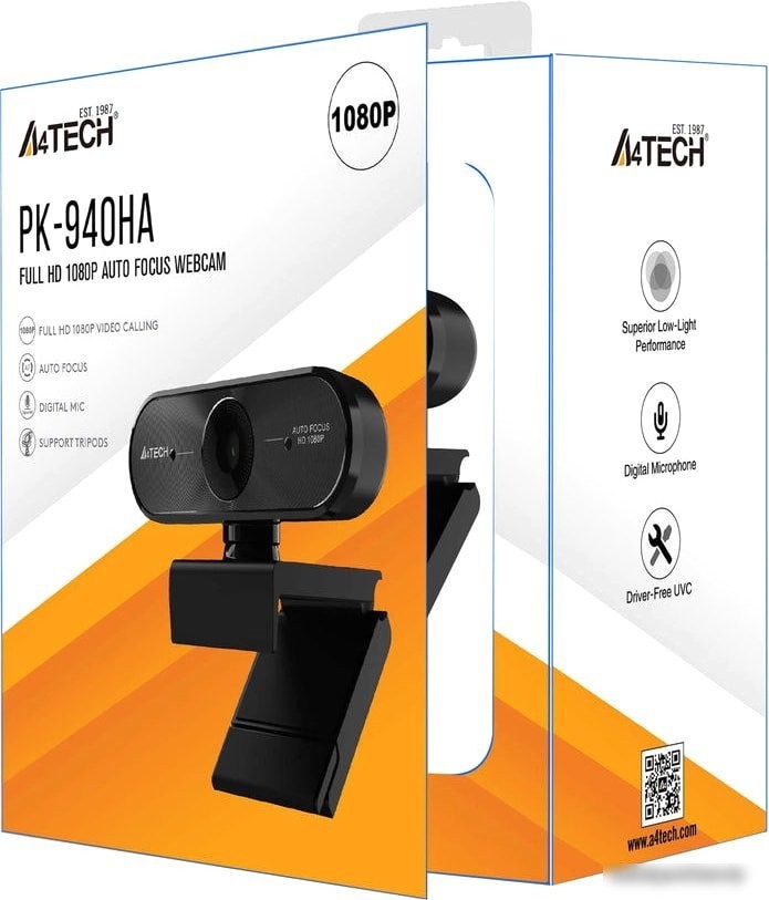 Веб-камера A4Tech PK-940HA