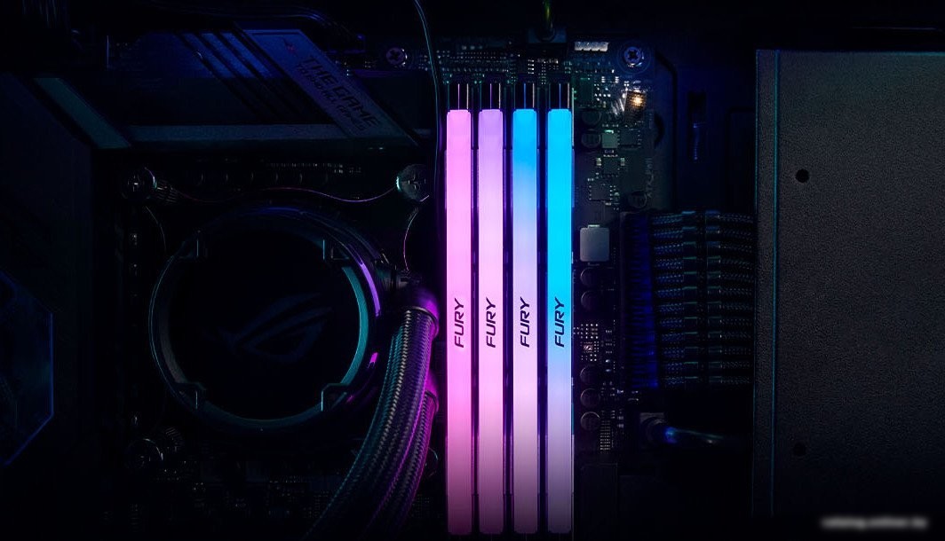 Оперативная память Kingston FURY Renegade RGB 24ГБ DDR5 7200МГц KF572C38RSA-24