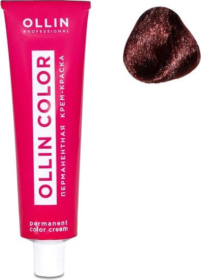 Крем-краска Ollin Professional Color перманентная 5/6 светлый шатен красный 100 мл