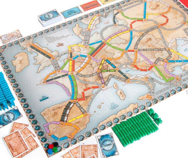 Настольная игра Days of Wonder Ticket to Ride: Европа (Билет на поезд: Европа)