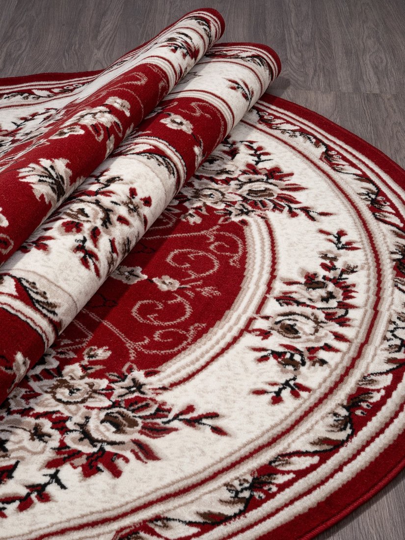 Ковер для жилой комнаты Merinos Gavana 5444-OVAL-RED (3x4)