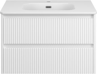 Brevita Тумба с умывальником Riva 80 RIV-07080-0102Я+B-OND080-01