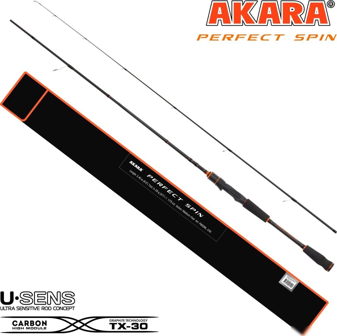 Удилище Akara Perfect Spin 902 M TX-30 P902M-270