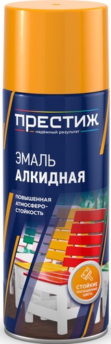 Эмаль Престиж Алкидная универсальная 0.425 л (темно-серый)