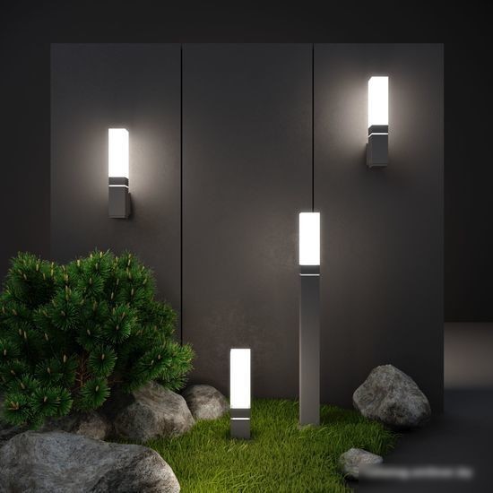 Садовый светильник Elektrostandard Techno Led 1536 (серый)