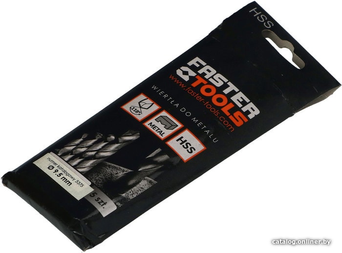 Набор сверл Faster Tools 619