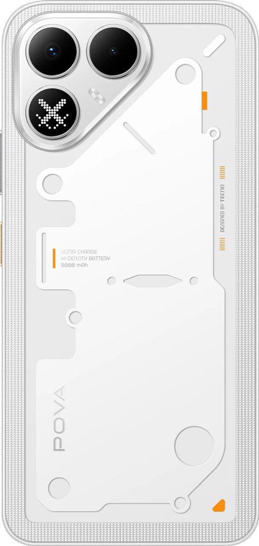 Телефон Tecno Pova 8 5G LK6 8GB/128GB (пиксельный белый)