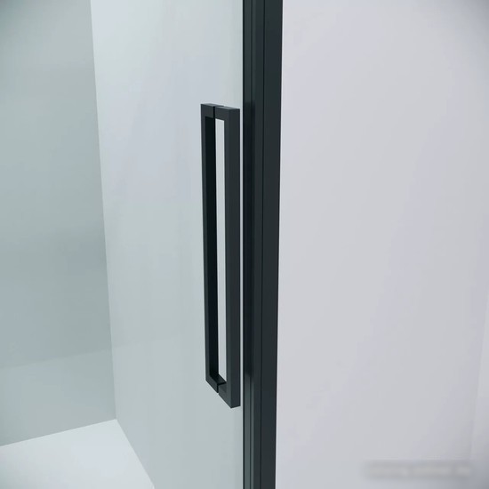 Душевой уголок Grossman Cosmo 100x80x195 120.K33.02.1080.21.00 (черный матовый/прозрачное стекло)