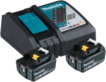 Аккумулятор с зарядным устройством Makita BL1850B 197570-9 (18В/5.0 Ah + 18В)