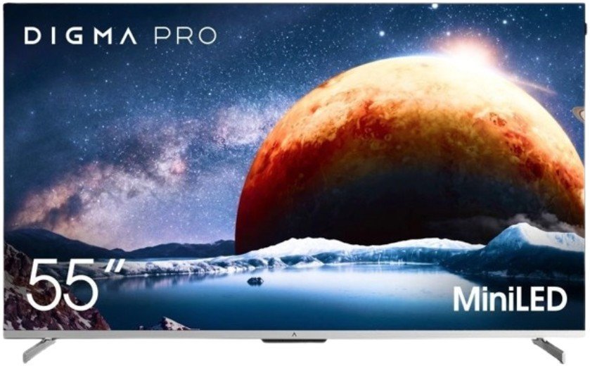 MiniLED телевизор Digma Pro Mini LED 55Q
