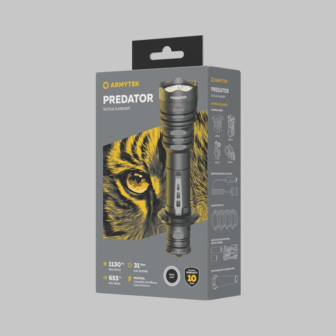 Фонарь Armytek Predator (белый свет)