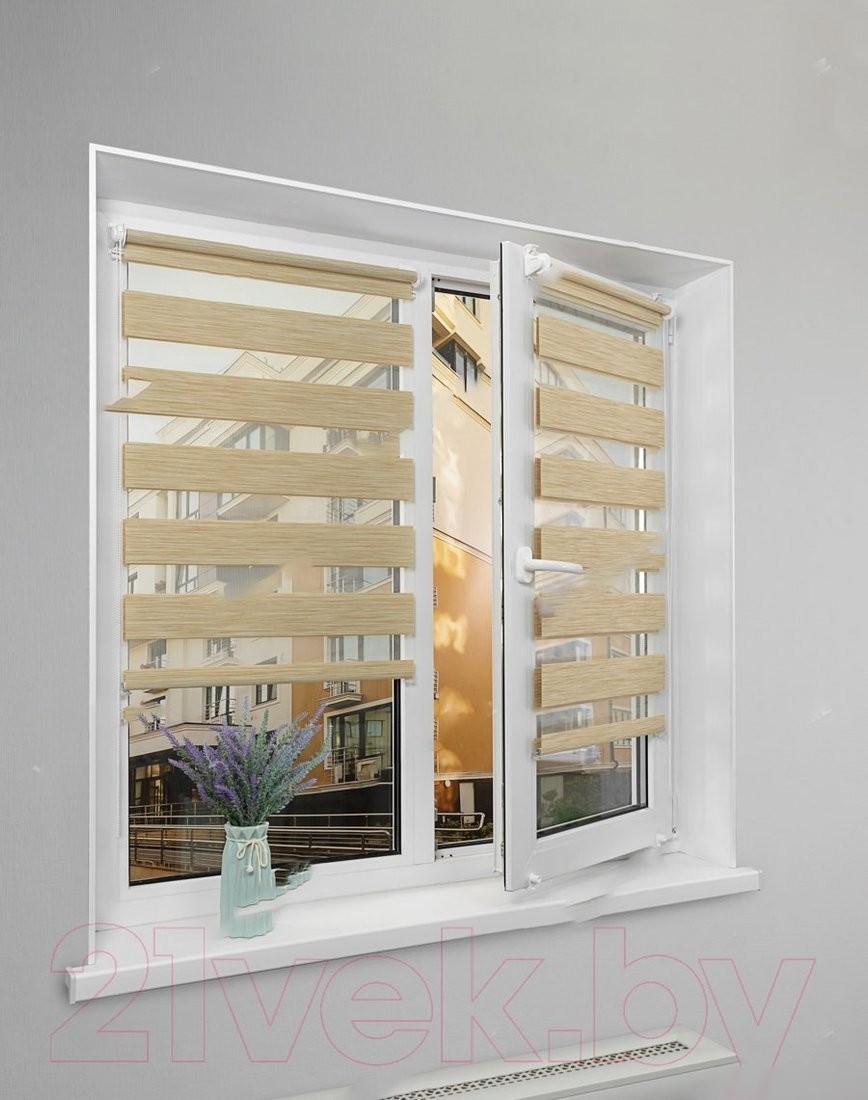 Римская штора Lm Decor ДН LB 22-03 160x170 (песочный)