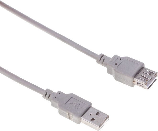 Кабель Buro BHP RET USB_AF18 (1.8 м, серый)