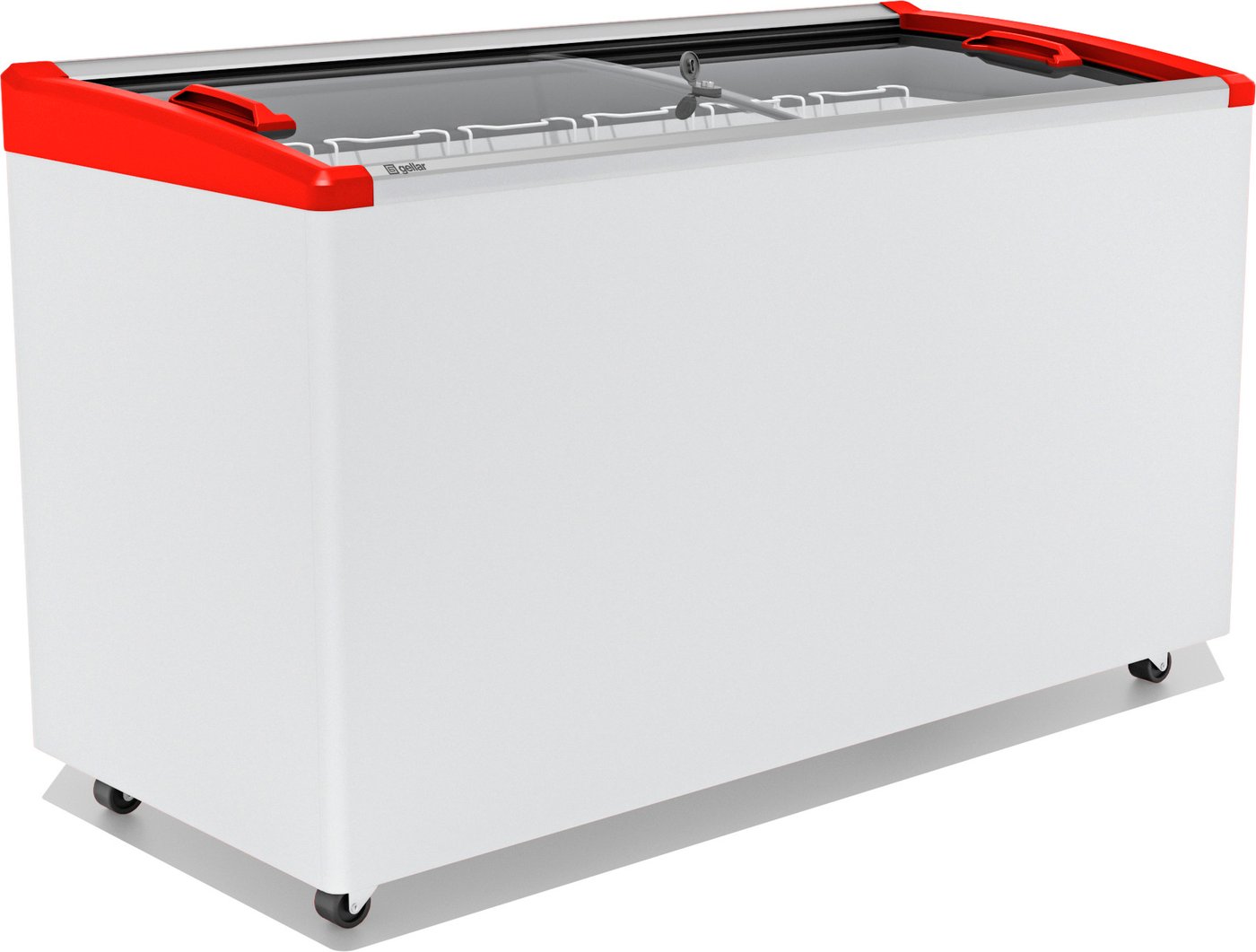 Морозильный ларь Gellar Elegance FG 500 E (красный)