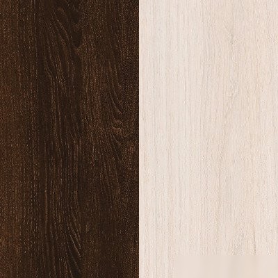 Кровать Ormatek Proson Milton с ПМ 160x200 (дуб кантербери/дуб шамони светлый 124)