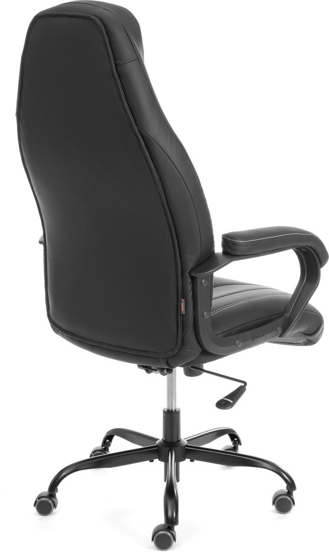 Офисное кресло TetChair Boss metalBL кожзам (черный, 36-6)