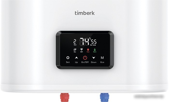 Накопительный электрический водонагреватель Timberk Home Intellect T-WSS80-N72-V-WF