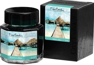 Чернила для перьевой ручки Pierre Cardin City Fantasy PC332-S11 (30 мл, голубые Мальдивы)