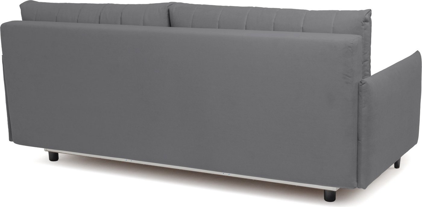 Диван Mio Tesoro BoxWel 552 Б-3ек-Б (темно-серый 1613)