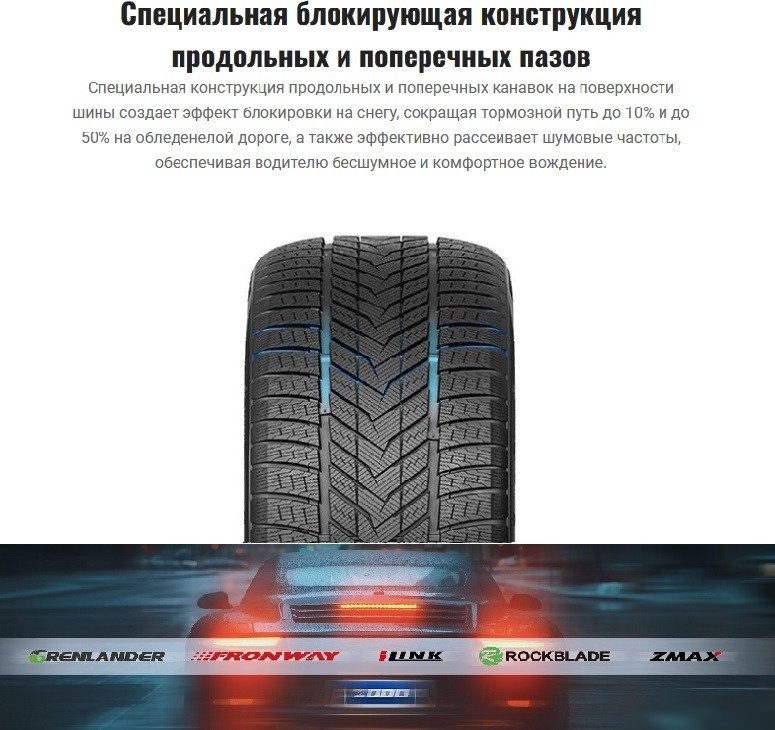 Зимние шины Rockblade IceCruiser II 285/50R20 116H XL