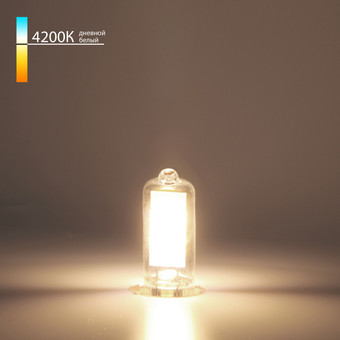 Светодиодная лампочка Elektrostandard G4 LED 3W 220V 4200K стекло BLG417