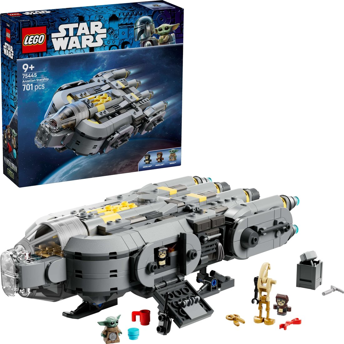 Конструктор LEGO Star Wars 75445 Анзелланский звездный корабль