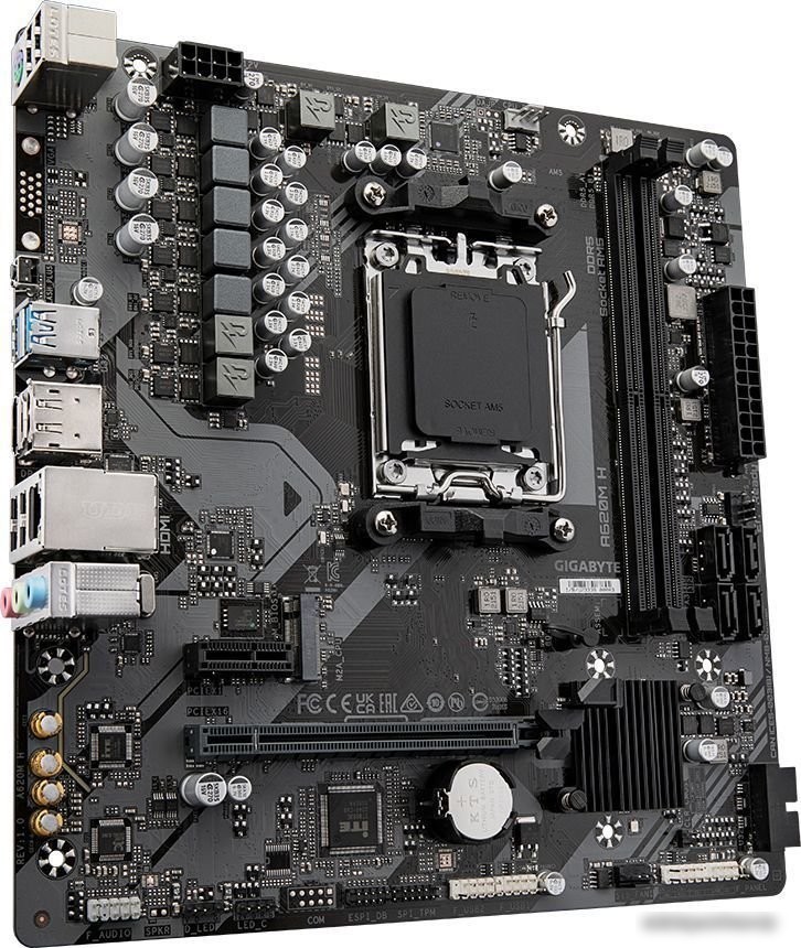 Материнская плата Gigabyte A620M H (rev. 1.0)