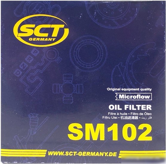 Масляный фильтр SCT SM102