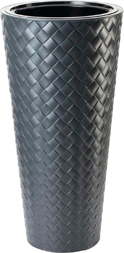 Вазон Form-Plastic Makata Slim FP-2850-014 (антрацит)
